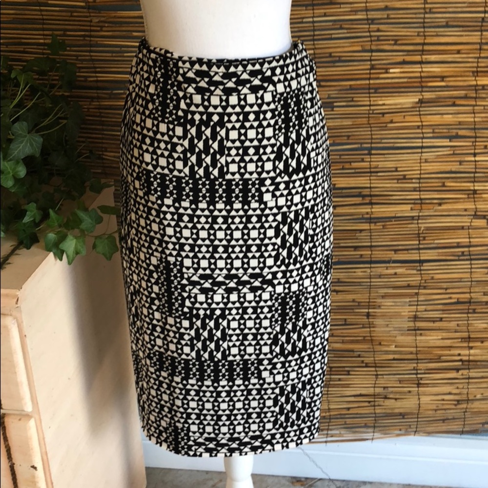 Pencil skirt knit